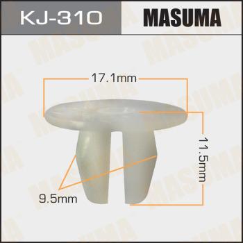 MASUMA KJ-310 - Clip, Fregio / Modanatura protettiva autozon.pro