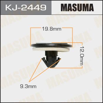 MASUMA KJ-2449 - Clip, Fregio / Modanatura protettiva autozon.pro