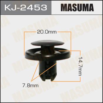 MASUMA KJ-2453 - Clip, Fregio / Modanatura protettiva autozon.pro