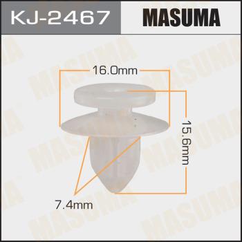 MASUMA KJ-2467 - Clip, Fregio / Modanatura protettiva autozon.pro