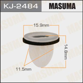 MASUMA KJ-2484 - Clip, Fregio / Modanatura protettiva autozon.pro