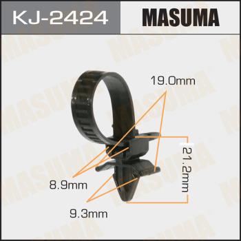 MASUMA KJ-2424 - Clip, Fregio / Modanatura protettiva autozon.pro