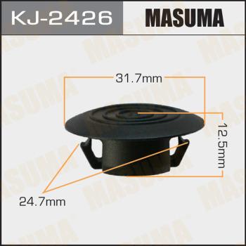 MASUMA KJ-2426 - Clip, Fregio / Modanatura protettiva autozon.pro