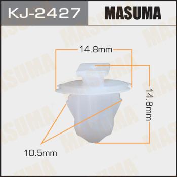 MASUMA KJ-2427 - Clip, Fregio / Modanatura protettiva autozon.pro