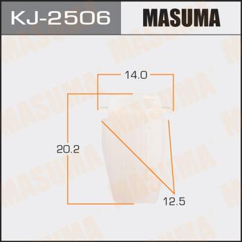 MASUMA KJ-2506 - Clip, Fregio / Modanatura protettiva autozon.pro