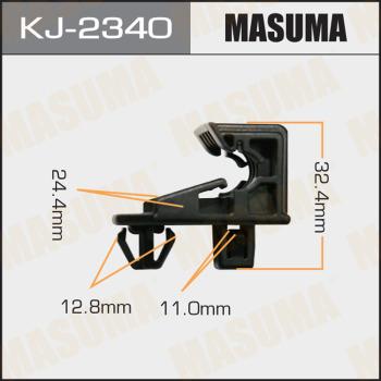 MASUMA KJ-2340 - Clip, Fregio / Modanatura protettiva autozon.pro