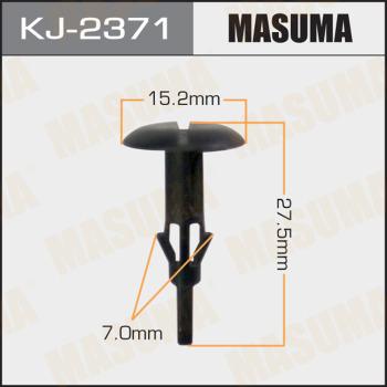 MASUMA KJ-2371 - Clip, Fregio / Modanatura protettiva autozon.pro