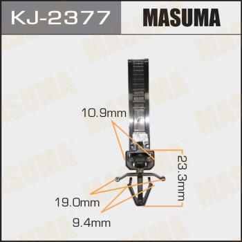 MASUMA KJ-2377 - Clip, Fregio / Modanatura protettiva autozon.pro