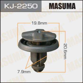 MASUMA KJ-2250 - Clip, Fregio / Modanatura protettiva autozon.pro