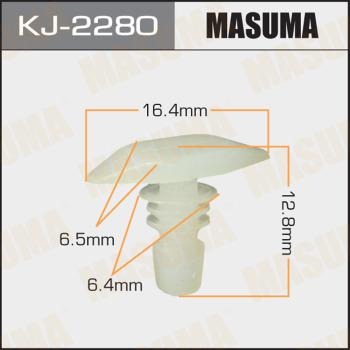 MASUMA KJ-2280 - Clip, Fregio / Modanatura protettiva autozon.pro