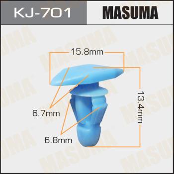 MASUMA KJ-701 - Clip, Fregio / Modanatura protettiva autozon.pro