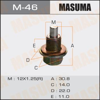 MASUMA M46 - Vite di chiusura, vaschetta dell'olio autozon.pro