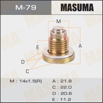 MASUMA M-79 - Vite di chiusura, vaschetta dell'olio autozon.pro