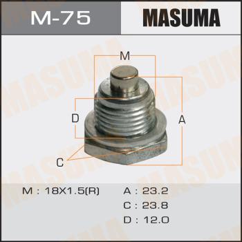 MASUMA M-75 - Vite di chiusura, vaschetta dell'olio autozon.pro