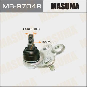 MASUMA MB-9704R - Giunto di supporto / guida autozon.pro