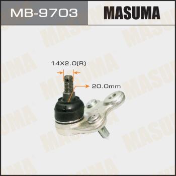 MASUMA MB-9703 - Giunto di supporto / guida autozon.pro