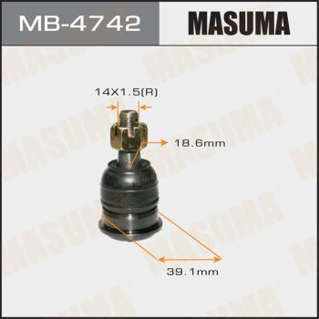 MASUMA MB-4742 - Giunto di supporto / guida autozon.pro