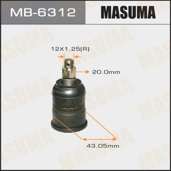 MASUMA MB-6312 - Giunto di supporto / guida autozon.pro