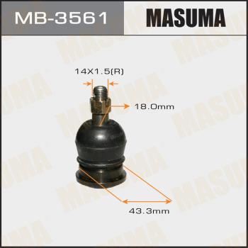 MASUMA MB-3561 - Giunto di supporto / guida autozon.pro