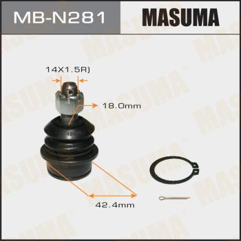 MASUMA MB-N281 - Giunto di supporto / guida autozon.pro