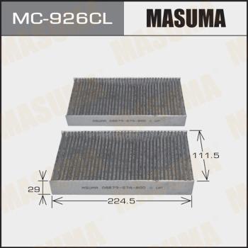 MASUMA MC-926CL - Filtro, Aria abitacolo autozon.pro