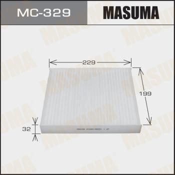 MASUMA MC-329 - Filtro, Aria abitacolo autozon.pro