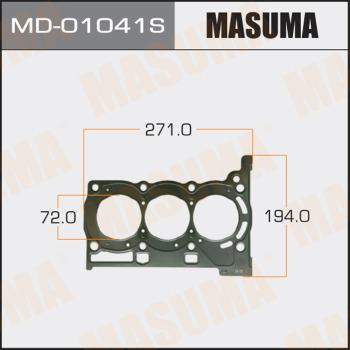 MASUMA MD01041S - Guarnizione, Testata autozon.pro