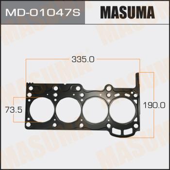 MASUMA MD-01047S - Guarnizione, Testata autozon.pro