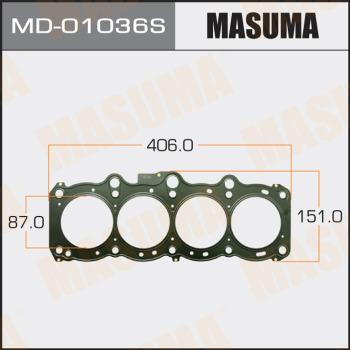 MASUMA MD-01036S - Guarnizione, Testata autozon.pro