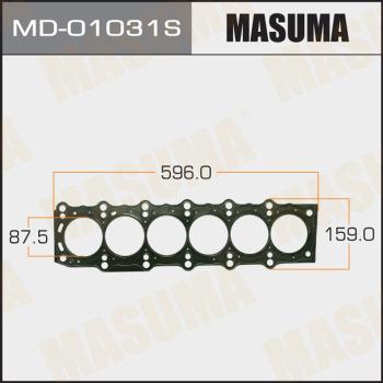 MASUMA MD-01031S - Guarnizione, Testata autozon.pro