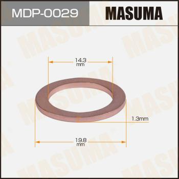 MASUMA MDP-0029 - Anello di tenuta, vite di scarico olio autozon.pro