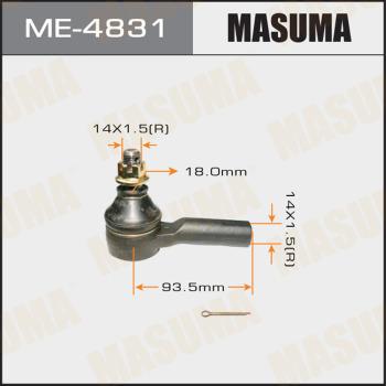 MASUMA ME-4831 - Testa barra d'accoppiamento autozon.pro