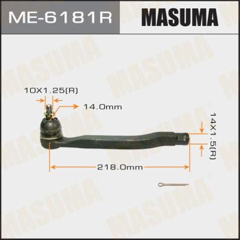 MASUMA ME-6181R - Testa barra d'accoppiamento autozon.pro