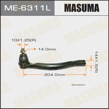 MASUMA ME-6311L - Testa barra d'accoppiamento autozon.pro