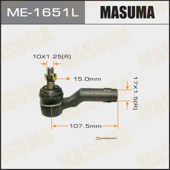 MASUMA ME-1651L - Testa barra d'accoppiamento autozon.pro