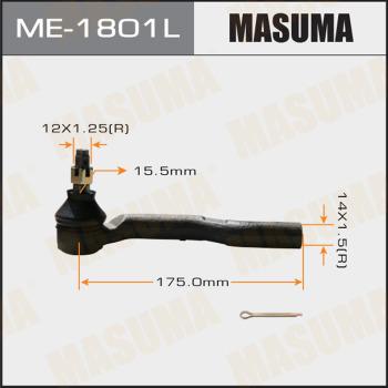 MASUMA ME-1801L - Testa barra d'accoppiamento autozon.pro