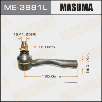 MASUMA ME-3981L - Testa barra d'accoppiamento autozon.pro