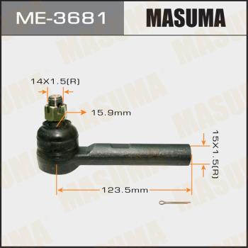 MASUMA ME-3681 - Testa barra d'accoppiamento autozon.pro