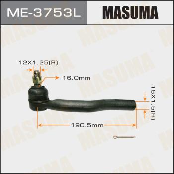 MASUMA ME-3753L - Testa barra d'accoppiamento autozon.pro