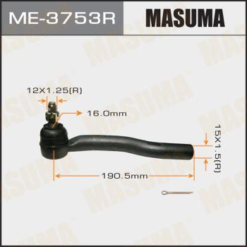 MASUMA ME-3753R - Testa barra d'accoppiamento autozon.pro