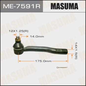 MASUMA ME-7591R - Testa barra d'accoppiamento autozon.pro