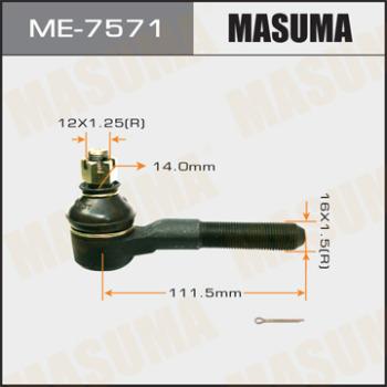 MASUMA ME-7571 - Testa barra d'accoppiamento autozon.pro