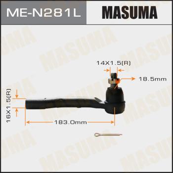 MASUMA ME-N281L - Testa barra d'accoppiamento autozon.pro