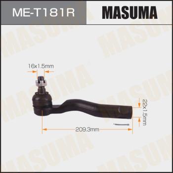 MASUMA ME-T181R - Testa barra d'accoppiamento autozon.pro