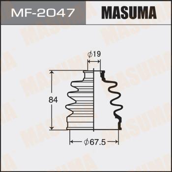 MASUMA MF-2047 - Cuffia, Semiasse autozon.pro