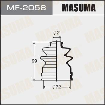 MASUMA MF-2058 - Cuffia, Semiasse autozon.pro