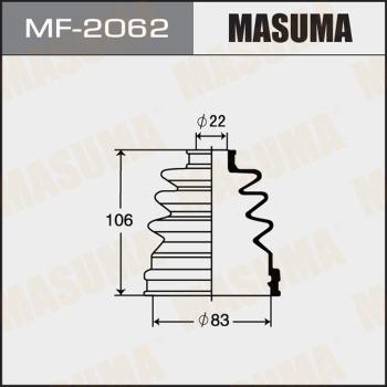 MASUMA MF-2062 - Cuffia, Semiasse autozon.pro