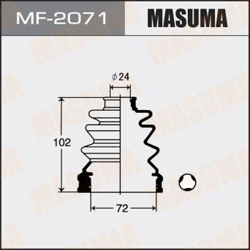 MASUMA MF-2071 - Cuffia, Semiasse autozon.pro