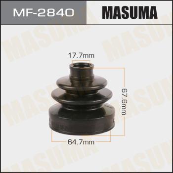 MASUMA MF-2840 - Cuffia, Semiasse autozon.pro