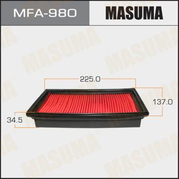 MASUMA MFA-980 - Filtro aria autozon.pro